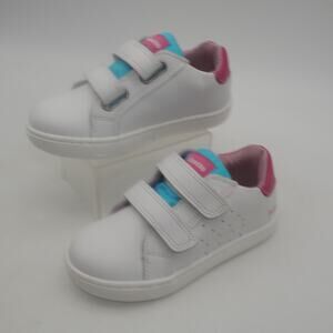 NEW Falcotto Kiner Low Vl Sneakers Shoes Toddler Girl's 8 White Pink No Box